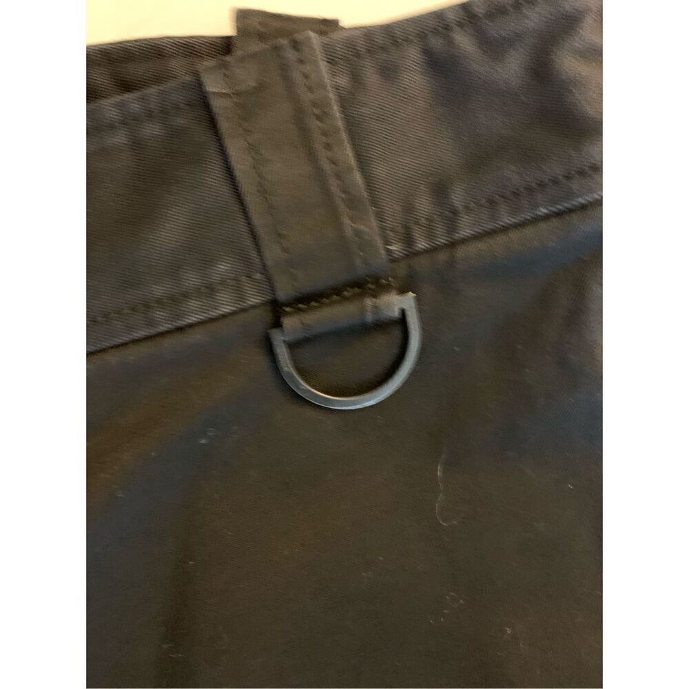 Burberry cotton black pants women's size 8 - Picture 4 of 8